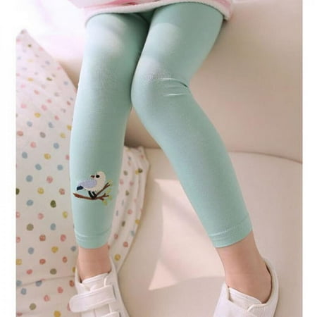 Clearance Sale!Autunm Korean Version Children Baby Girls Leggings Embroidered Bird Girls Long Pants Green 120
Clearance Sale!Autunm Korean Version Children Baby Girls Leggings Embroidered Bird Girls Long Pants Green 120