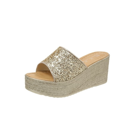 Difumos Ladies Casual Platform Slippers Nonslip Slip On Espadrille Vacation Fashion Bling
Difumos Ladies Casual Platform Slippers Nonslip Slip On Espadrille Vacation Fashion Bling