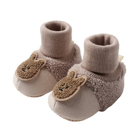 Mieeyali Baby Winter Warm Booties Cute Cartoon Animal Slippers Soft Sole Anti-Slip Infant Crib Shoes
Mieeyali Baby Winter Warm Booties Cute Cartoon Animal Slippers Soft Sole Anti-Slip Infant Crib Shoes