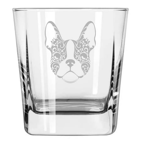 12 oz Square Base Rocks Whiskey Double Old Fashioned Glass French Bulldog Floral
12 oz Square Base Rocks Whiskey Double Old Fashioned Glass French Bulldog Floral