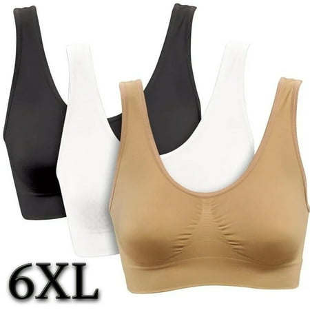 Elbourn Women s Sports Bra 3 Pack of Comfort Workout Gym Yoga Fitness Activewear Bra Plus Size
Elbourn Women s Sports Bra 3 Pack of Comfort Workout Gym Yoga Fitness Activewear Bra Plus Size
