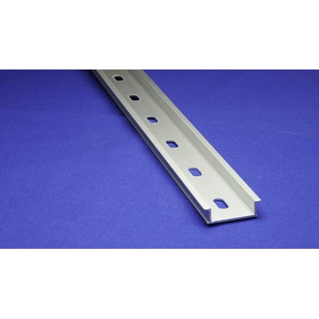 DIN Rail - NEW Custom Cut 35x10mm Heavy Duty Aluminum Slotted