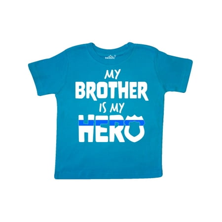 Inktastic My Brother is my Hero Police Officer Family Gift Toddler Boy or Toddler Girl T-Shirt
Inktastic My Brother is my Hero Police Officer Family Gift Toddler Boy or Toddler Girl T-Shirt