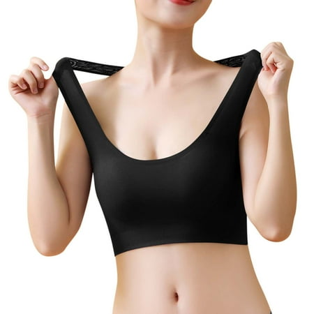 Womens Beauty Back Underwear Big Chest Show Small Thin Bra Seamless No Steel Ring Bra Gather Vest Bra Bra for Women Push up Strap Less Bra Sports Bra Padding Women Bra Sexy Womens Bra Jog Bra Womens
Womens Beauty Back Underwear Big Chest Show Small Thin Bra Seamless No Steel Ring Bra Gather Vest Bra Bra for Women Push up Strap Less Bra Sports Bra Padding Women Bra Sexy Womens Bra Jog Bra Womens