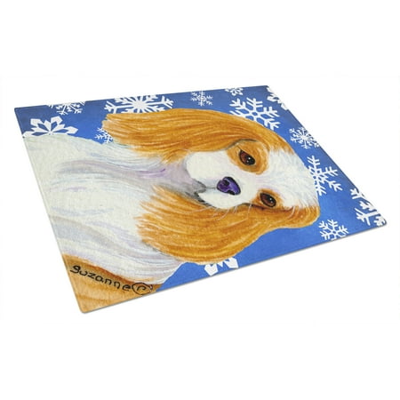 Caroline s Treasures SS4665LCB Cavalier Spaniel Winter Snowflakes Holiday Glass Cutting Board Large 12H x 16W
Caroline s Treasures SS4665LCB Cavalier Spaniel Winter Snowflakes Holiday Glass Cutting Board Large 12H x 16W
