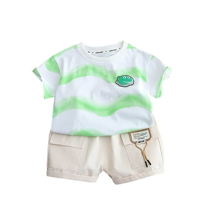 Wiueurtly Toddler Baby Boy Clothes Tie Dye Wave Texture Short Sleeve T Shirt Top Shorts With Pocket Cute Summer Outfit 2Pcs Set 9 12 Month Boy Shorts
Wiueurtly Toddler Baby Boy Clothes Tie Dye Wave Texture Short Sleeve T Shirt Top Shorts With Pocket Cute Summer Outfit 2Pcs Set 9 12 Month Boy Shorts