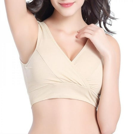 50% Off Clear! Breast Feeding Maternity Bras Sleep Nursing Bras Women Pregnant Feeding Underwear