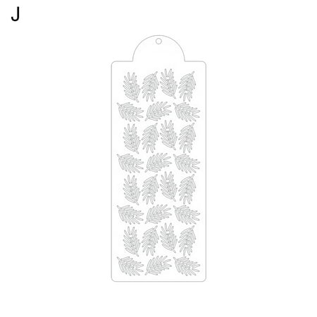 Hloma Flower Pattern Cake Stencil Exquisite Easy to Use PET Visual Effect Cake Templatetern for Home
Hloma Flower Pattern Cake Stencil Exquisite Easy to Use PET Visual Effect Cake Templatetern for Home