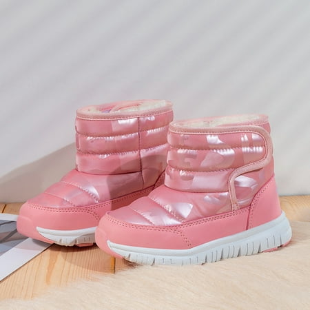 Cuhas-Kids Boys Boys Girls Winter Snow Boots Waterproof Outdoor Warm Faux Plush Lined Shoes
Cuhas-Kids Boys Boys Girls Winter Snow Boots Waterproof Outdoor Warm Faux Plush Lined Shoes