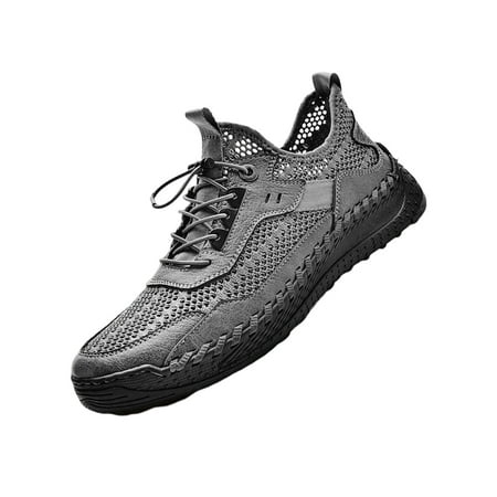 Ritualay Men Athletic Shoes Breathable Running Shoe Drawstring Sneakers Mesh Lightweight Trainers Mens Sport Fashion Sneaker Gray 1# 9
Ritualay Men Athletic Shoes Breathable Running Shoe Drawstring Sneakers Mesh Lightweight Trainers Mens Sport Fashion Sneaker Gray 1# 9
