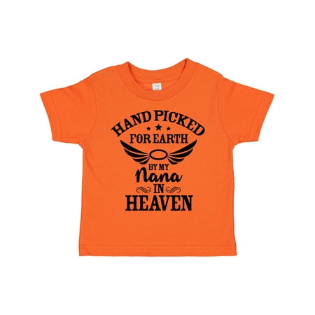 Inktastic Handpicked for Earth by My Nana in Heaven with Angel Wings Gift Toddler Boy or Toddler Girl T-Shirt
Inktastic Handpicked for Earth by My Nana in Heaven with Angel Wings Gift Toddler Boy or Toddler Girl T-Shirt