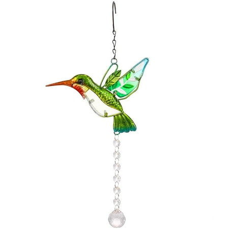 Window Hanging Hummingbird Suncatcher Crystal Window Bird Panel Garden Decoration Gift for Bird Lovers
Window Hanging Hummingbird Suncatcher Crystal Window Bird Panel Garden Decoration Gift for Bird Lovers