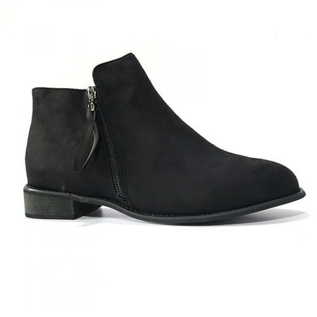 Tdoqot Womens Leather Shoes- Chunky Heel Mid-Heel Vintage Christmas Gifts Women s Ankle Boots Black 39
Tdoqot Womens Leather Shoes- Chunky Heel Mid-Heel Vintage Christmas Gifts Women s Ankle Boots Black 39
