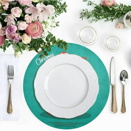 Hidove Christmas Gnome Placemats 1Pcs Holidays PVC Weave Place Mats Table Mats Non Slip Easy to Clean for Home Kitchen BBQ Party Table Decor 15.4×15.4in
Hidove Christmas Gnome Placemats 1Pcs Holidays PVC Weave Place Mats Table Mats Non Slip Easy to Clean for Home Kitchen BBQ Party Table Decor 15.4×15.4in