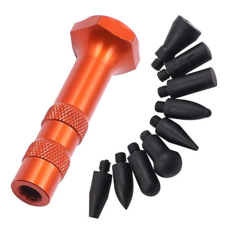 Megawheels Dent Repair Pen | Metal Car Dent Pen with 9 Tips Shapes | Dent Repair Tool Kits Wear-resisting for Cars Motorcycles Metal Plates Refrigerators Washing Machines
Megawheels Dent Repair Pen | Metal Car Dent Pen with 9 Tips Shapes | Dent Repair Tool Kits Wear-resisting for Cars Motorcycles Metal Plates Refrigerators Washing Machines