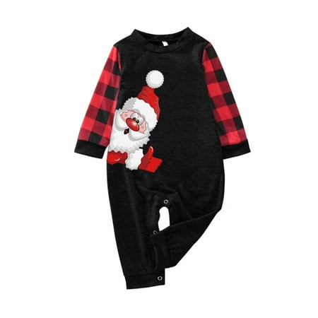 Nomeni Boys Girls Romper Jumpsuit Family Pajamas Christmas Santa Printed Long Sleeve Sleepwear Matching Outfit Set Home Wear
Nomeni Boys Girls Romper Jumpsuit Family Pajamas Christmas Santa Printed Long Sleeve Sleepwear Matching Outfit Set Home Wear