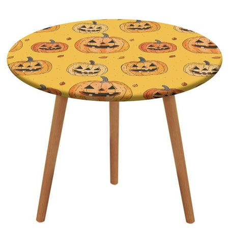 ZHANGS Playful Jack O Lantern 39 Round Table Cover Stain-Resistant Fitted Tablecloth Oil-Proof Wipeable Elastic Table Cover Waterproof Table Cloth for Halloween Thanksgiving Christmas
ZHANGS Playful Jack O Lantern 39 Round Table Cover Stain-Resistant Fitted Tablecloth Oil-Proof Wipeable Elastic Table Cover Waterproof Table Cloth for Halloween Thanksgiving Christmas