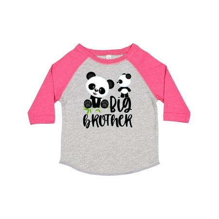 Inktastic Panda Big Brother Gift Toddler Boy Girl T-Shirt