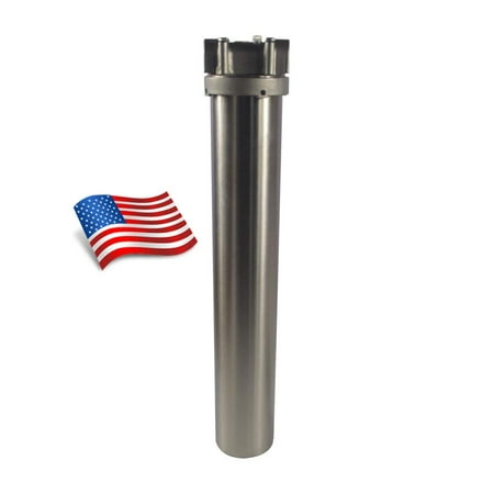 TECHTONGDA Sanitary Strainer 3/4 NPT Stainless Steel Silver Filter Housing for 20 Cartridges w/Bracket Wrench Pin
TECHTONGDA Sanitary Strainer 3/4 NPT Stainless Steel Silver Filter Housing for 20 Cartridges w/Bracket Wrench Pin