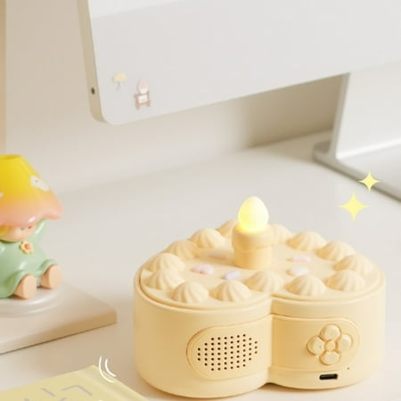 ZAROYEAX Love Cake Speaker Night Light Living Room Sound Quality Speaker Birthday Desktop Ornaments Subwoofer
ZAROYEAX Love Cake Speaker Night Light Living Room Sound Quality Speaker Birthday Desktop Ornaments Subwoofer