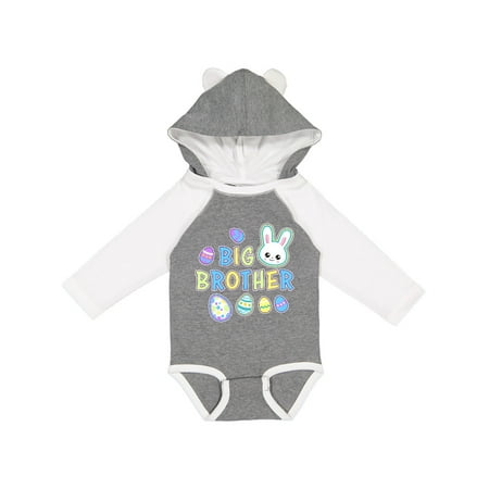 Inktastic Big Brother with Bunny Face and Easter Eggs Gift Baby Boy Long Sleeve Bodysuit
Inktastic Big Brother with Bunny Face and Easter Eggs Gift Baby Boy Long Sleeve Bodysuit