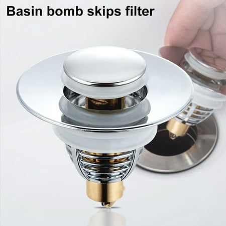 Joyfeel Basin Bounce Core Plug Play Anti-clogging Stainless Steel Universal Basin Drain Filter for Bathroom
Joyfeel Basin Bounce Core Plug Play Anti-clogging Stainless Steel Universal Basin Drain Filter for Bathroom