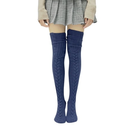 Felcia Women Knitted Stocking Winter Ladies Solid Color Knee-High Socks Long Tube Socks
Felcia Women Knitted Stocking Winter Ladies Solid Color Knee-High Socks Long Tube Socks