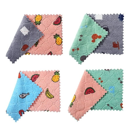 Uanit Rag Random Style 1 Pc Double Printed Two Color Cartoon Dish Towel Coral Fleece
Uanit Rag Random Style 1 Pc Double Printed Two Color Cartoon Dish Towel Coral Fleece