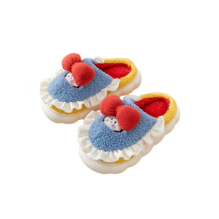 Gomelly Ladies Plush Slipper Lined Cartoon Slippers Cozy House Shoes Lightweight Winter Shoe Outdoor Home Warm Clogs Blue 7-7.5
Gomelly Ladies Plush Slipper Lined Cartoon Slippers Cozy House Shoes Lightweight Winter Shoe Outdoor Home Warm Clogs Blue 7-7.5