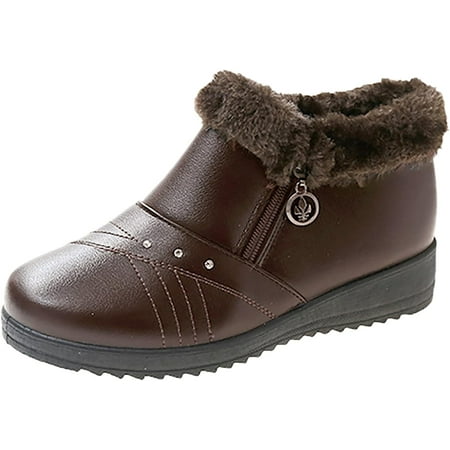 Popular Winter Shoes Women Fashion Women Keep Warm Plush Rhinestones Winter Snow Boots Flat Zipper Short Boots Round Toe
Popular Winter Shoes Women Fashion Women Keep Warm Plush Rhinestones Winter Snow Boots Flat Zipper Short Boots Round Toe
