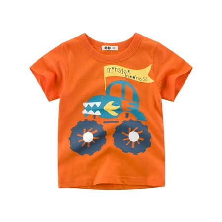 THE WILD Casual Pretty Unisex Baby T-Shirt Cotton Cute Cartoon Mechanical Print Tops For 1-7 Years Old
THE WILD Casual Pretty Unisex Baby T-Shirt Cotton Cute Cartoon Mechanical Print Tops For 1-7 Years Old