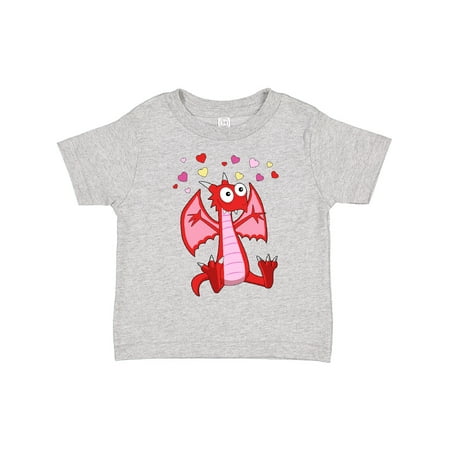Inktastic Happy Valentine Cute Red Cartoon Dragon with Hearts Gift Toddler Boy or Toddler Girl T-Shirt
Inktastic Happy Valentine Cute Red Cartoon Dragon with Hearts Gift Toddler Boy or Toddler Girl T-Shirt