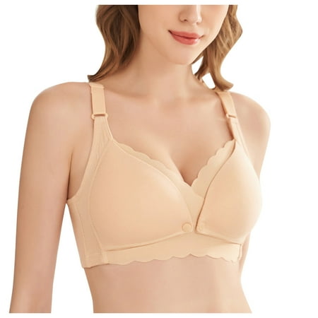 Yclkvgw Maternity Tops Women Gathered Underwear Maternity Breast Feeding Bra With Front Buckle Cotton Blend Pregnant Bra
Yclkvgw Maternity Tops Women Gathered Underwear Maternity Breast Feeding Bra With Front Buckle Cotton Blend Pregnant Bra