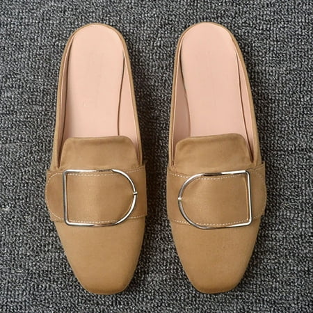 Vedolay Women s Loafers Women s Fashion Sneakers Comfortable Breathable Slip On Loafers Flats Shoes Black 9