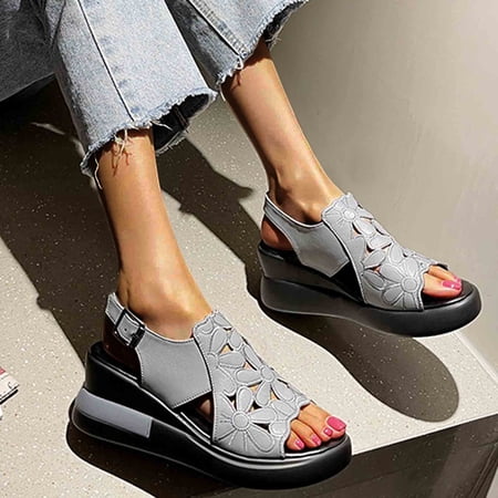 〖Yilirongyumm〗 Grey 40 Sandals Women Thick Fish Bottom Hollow Sandals Muffin Breathable Mouth Comfortable Women s Sandals
〖Yilirongyumm〗 Grey 40 Sandals Women Thick Fish Bottom Hollow Sandals Muffin Breathable Mouth Comfortable Women s Sandals