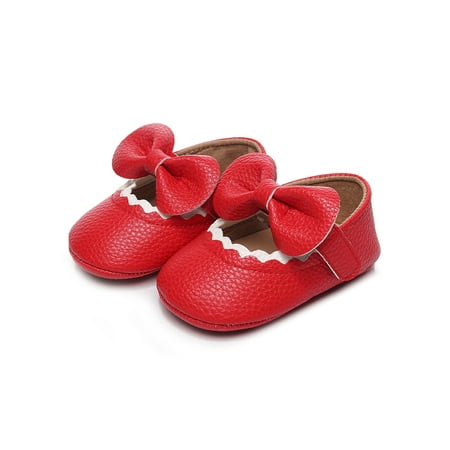 SIMANLAN Toddler Flats Soft Sole Dress Shoes Prewalker Mary Jane Newborn Breathable Princess Shoe Baby Girls First Walker Red 6C
SIMANLAN Toddler Flats Soft Sole Dress Shoes Prewalker Mary Jane Newborn Breathable Princess Shoe Baby Girls First Walker Red 6C