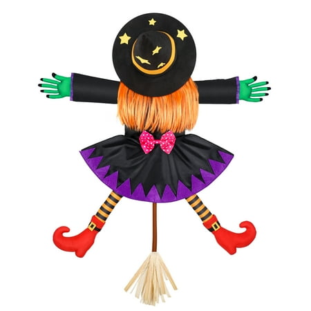 UNOMOR Halloween Tree Decoration Lifelike Witch Doll Fashion Lightweight Hanging Witch Pendant for Halloween Patio Lawn Garden Party
UNOMOR Halloween Tree Decoration Lifelike Witch Doll Fashion Lightweight Hanging Witch Pendant for Halloween Patio Lawn Garden Party