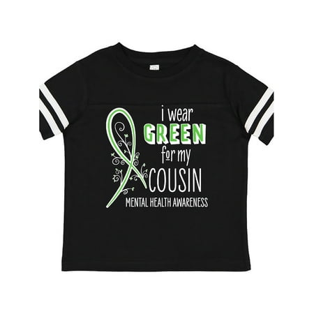Inktastic I Wear Green for my Cousin- Mental Health awareness Gift Toddler Boy or Toddler Girl T-Shirt
Inktastic I Wear Green for my Cousin- Mental Health awareness Gift Toddler Boy or Toddler Girl T-Shirt