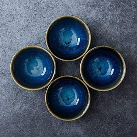 Sizikato 5PCS Kiln-Change Ceramics Sake Set Include 1PCS Sake Bottle and 4PCS Sake Cups
Sizikato 5PCS Kiln-Change Ceramics Sake Set Include 1PCS Sake Bottle and 4PCS Sake Cups