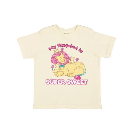 Inktastic My Stepdad Is Super Sweet Cotton Candy Lions with Pink Mane Gift Toddler Boy or Toddler Girl T-Shirt
Inktastic My Stepdad Is Super Sweet Cotton Candy Lions with Pink Mane Gift Toddler Boy or Toddler Girl T-Shirt