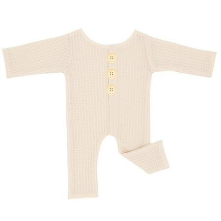 Youmylove Cute Infant Jumpsuit Baby Long Sleeve Knitted Button Footless Romper Photography Prop Jammies
Youmylove Cute Infant Jumpsuit Baby Long Sleeve Knitted Button Footless Romper Photography Prop Jammies