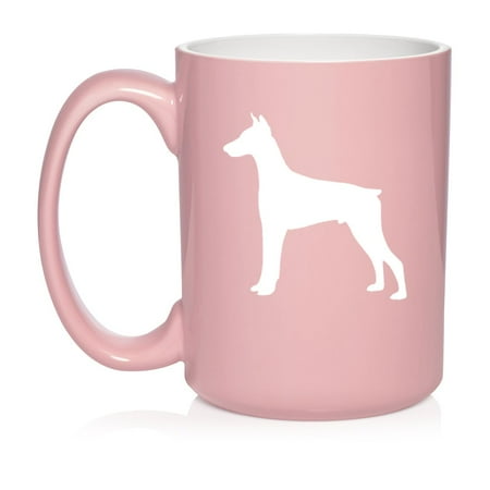 Doberman Ceramic Coffee Mug Tea Cup Gift for Her Him Friend Coworker Wife Husband Dog Lover (15oz Light Pink)
Doberman Ceramic Coffee Mug Tea Cup Gift for Her Him Friend Coworker Wife Husband Dog Lover (15oz Light Pink)
