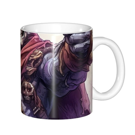 Zeuib Cool Skull Cowboy Ceramic Coffee Mug with Large Handle,Modern Reactive Glaze Dishwasher & Microwave Safe – Perfect for Home Office Café Gift-Ready
Zeuib Cool Skull Cowboy Ceramic Coffee Mug with Large Handle,Modern Reactive Glaze Dishwasher & Microwave Safe – Perfect for Home Office Café Gift-Ready