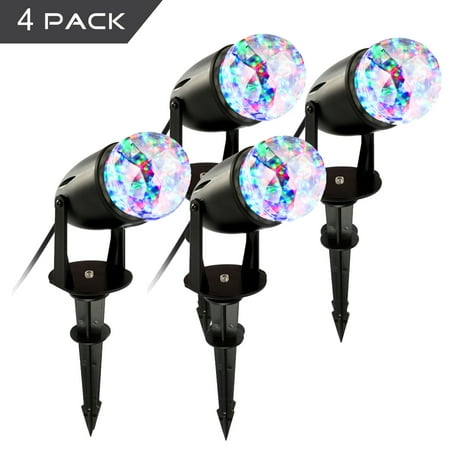 4 Pcs Waterproof Magical Spotlight Rotating Led Projector Light Night Light with Water Ripple Effects for Party Outdoor Holiday & Home Garden Mood Lamp for Baby Kids Bedroom (Colorful)
4 Pcs Waterproof Magical Spotlight Rotating Led Projector Light Night Light with Water Ripple Effects for Party Outdoor Holiday & Home Garden Mood Lamp for Baby Kids Bedroom (Colorful)