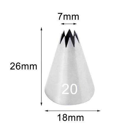 1/3PCS Metal Cream Nozzle Cake Decorating Stainless Steel Icing Pipe Nozzle Tips New Cake Fondant Decorating Baking Tools
1/3PCS Metal Cream Nozzle Cake Decorating Stainless Steel Icing Pipe Nozzle Tips New Cake Fondant Decorating Baking Tools