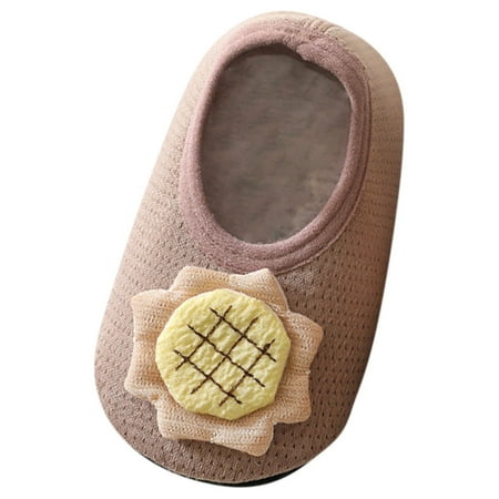 Odeerbi Rollback Toddler Baby Girls Boys Shoes Floor Socks Thin Cotton Mesh Soft Bottom Non-Slip Baby Toddler Socks Brown
Odeerbi Rollback Toddler Baby Girls Boys Shoes Floor Socks Thin Cotton Mesh Soft Bottom Non-Slip Baby Toddler Socks Brown