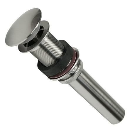 Premier Copper ProductsD-208BN 1.5 Non-Overflow Pop-up Bathroom Sink Drain - Brushed Nickel
Premier Copper ProductsD-208BN 1.5 Non-Overflow Pop-up Bathroom Sink Drain - Brushed Nickel