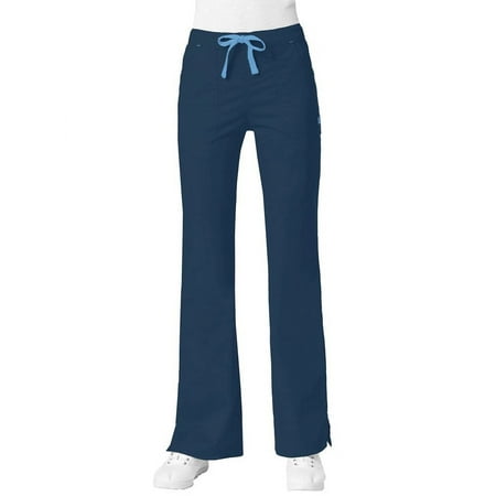Blossom by Maevn Women s Multi Pocket Flare Leg Scrub Pant
