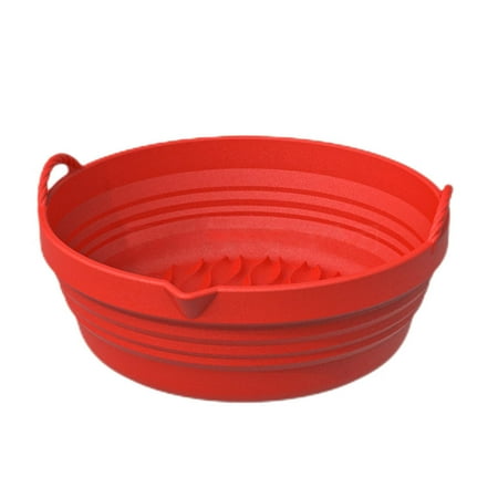Megawheels Air Fryer Silicone Pot | Heat Resistant Silicone Air Fryer Basket | Replacement of Parchment Paper Liners Air fryer Oven Accessories for Steamers Microwave
Megawheels Air Fryer Silicone Pot | Heat Resistant Silicone Air Fryer Basket | Replacement of Parchment Paper Liners Air fryer Oven Accessories for Steamers Microwave