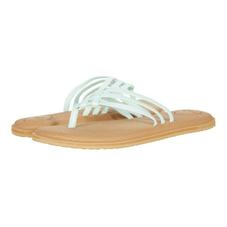 Sanuk Yoga Salty Women s Criss Cross Flip Flop Sandals 1103940